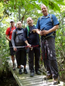 On 2012-10-18,at 3:28 PM Wells, Jon (JWells@thespec.com) Subject: Bruce Trail hikers The four men hiking the Bruce Trail end-to-end to raise awareness of the footpath, and funds for inner city Hamilton schools. From left: Peter Turkstra, Teemu Lakkasuo, Fred Losani, and Mark MacLennan. (Photo submitted by hike team)